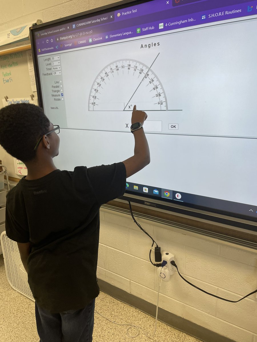 JessDCunningham's tweet image. This is what a hardworking young man looks like! He is dedicated to mastering the protractor #grade5 #geometry #domath @SeatackDream