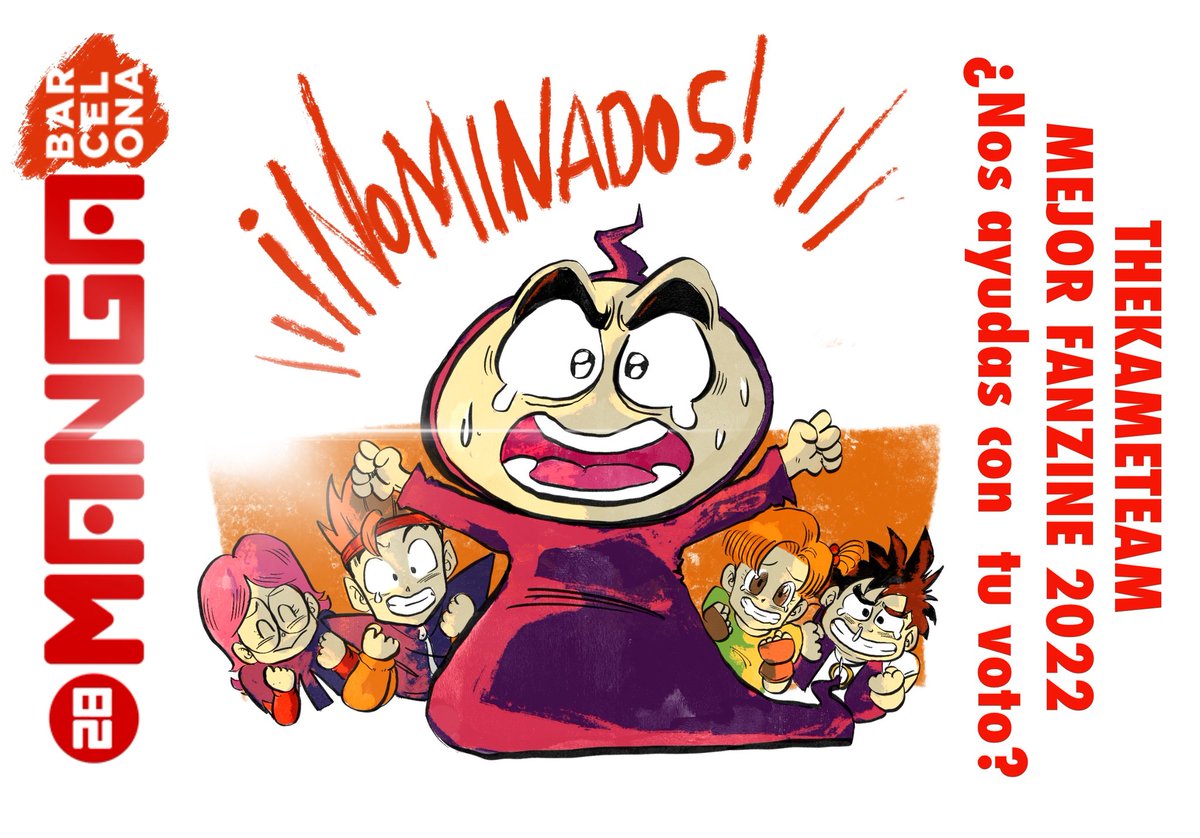 lobo85art's tweet photo. TheKameTeam estamos NOMINADOS AL MEJOR FANZINE 2022 en el MangaBCN. 

Ya estan abiertas las votaciones populares...

No suelo pedir nunca nada...pero me haceis muy feliz si votais al KameTeam en el enlace que os dejo y dais difusión...

Me ayudais???

https://t.co/FGda4pj9IL https://t.co/D25A5LgUOt