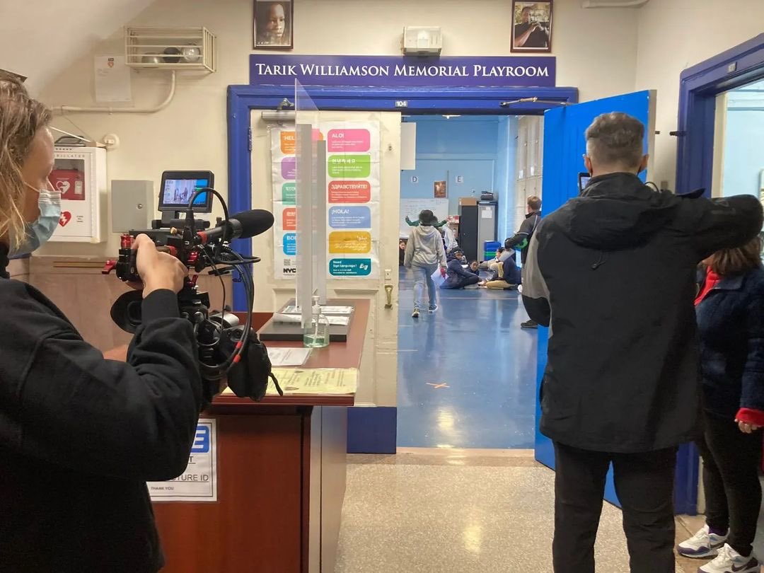 D23Rising's tweet photo. Catch RAMS on @bricbrooklyn @brictv for a #BeHeard segment and townhall on how we are supporting students in temporary housing. Our incredible story airs in March. Stay tuned! #WatchRAMSwerk #BTS #d23rising https://t.co/xrfe71E8Yq