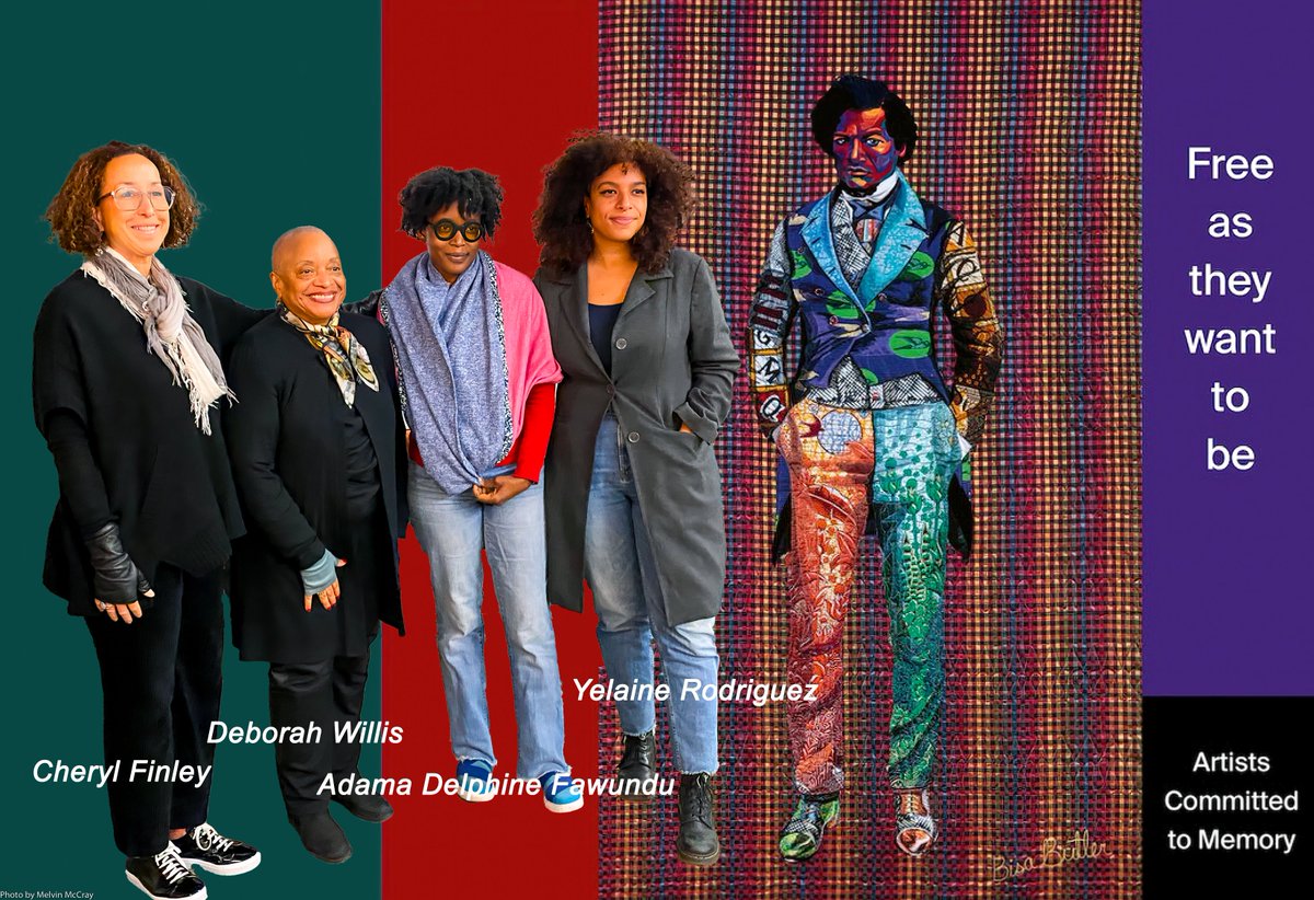 MelMcCray's tweet photo. My friend NYU Prof. Deborah Willis and co-author, @DrCherylFinley, published an extraordinary book, Free as they want to be: Artists Committed to Memory (https://t.co/c7BvpcU9Bb) &amp; were at SoHarlem (https://t.co/V3nXSxdUpM) https://t.co/VppEmGOcaG. @adamadelphine @yelaineartspace https://t.co/qSJFsGL8p4