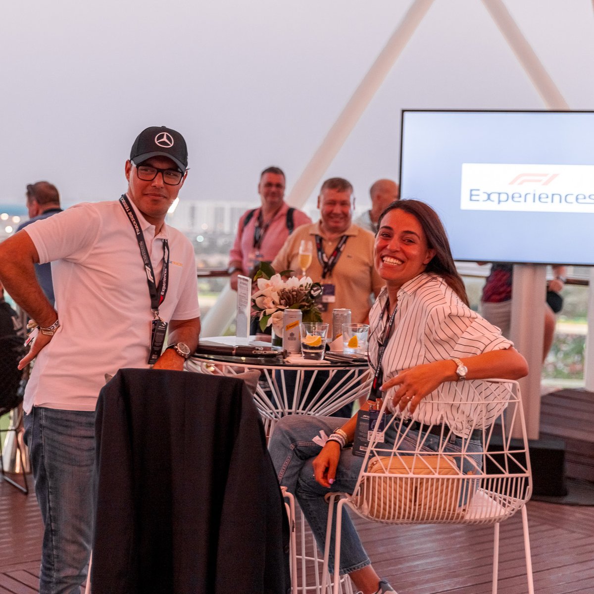 f1_experiences's tweet photo. Champions Club - where friends and family gather to watch the best sport on earth from the best seats in the house 🙌

#ExperienceF1 #AbuDhabiGP 🇦🇪 https://t.co/FKtIMn68fr
