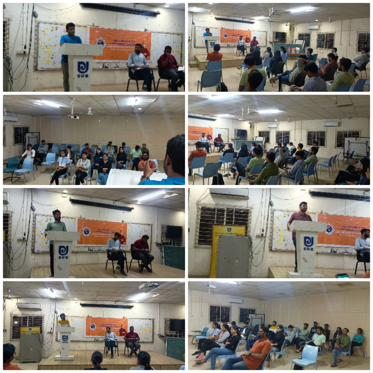 CugAbvp's tweet photo. ABVP-CUG organized a speech competition on the topic entitled "Role of Women in building New India"on the occasion of "Naari Shakti Diwas"(Ranilaxmibai jayanti. We are thankful to all the participants and listeners for taking part in the event.
#abvpcug
#abvpvoice
#RaniLaxmiBai https://t.co/8jZsRVljJA