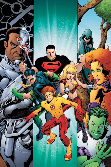 Geoff Johns comics I like: his TEEN TITANS monthly with Mike McKone was fresh and addictive, I enjoyed the momentum of the BATMAN: EARTH ONE OGNs with Gary Frank, and for my money the original 52 is one of the most impressive and re-readable publishing achievements in DC history 