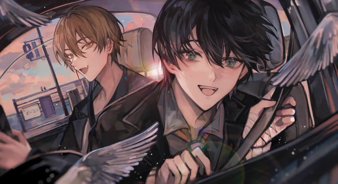 ドライブしようぜ#絵ガク  #金剛力也像 
