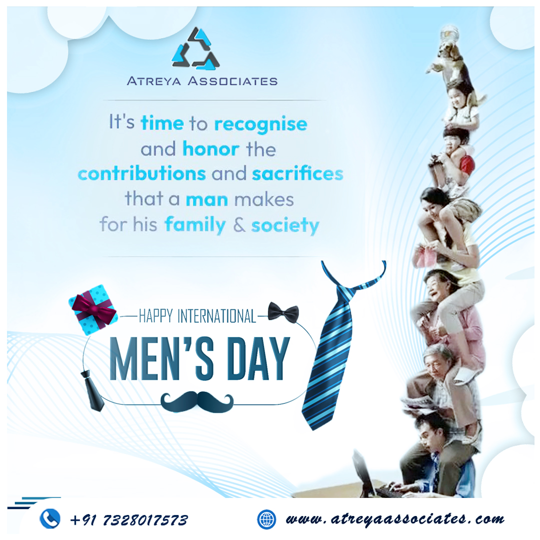 atreyaone's tweet photo. Celebrating International Men's Day! The theme for this year is: 'Helping Men and Boys' | Let's celebrate the positive value men bring to the world!

#AtreyaAssociates #IntrenationalMensDay #Celebration https://t.co/PLoN9AoFmu