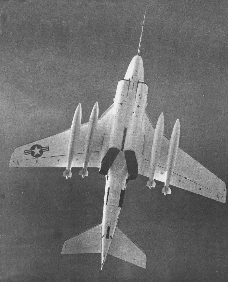 USAS_WW1's tweet image. #AvGeeks #ColdWar #USNavy #OTD: Grumman YA2F-1 (A-6 Intruder) prototype first flew April 19, 1960. 8 built. Note tilt tailpipes per #USMC STOL requirements. A2F-1 had multiple computers for all-weather flying, both firsts on a fighter-size attack plane. 1/