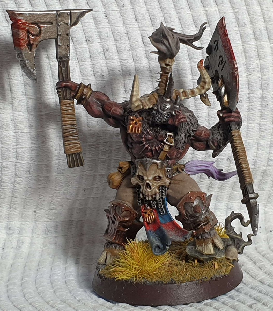 ElCone93's tweet photo. Plastic Beastlord? I'm already streets ahead!
#WarhammerCommunity #ageofsigmar https://t.co/rVvr3cS0cX