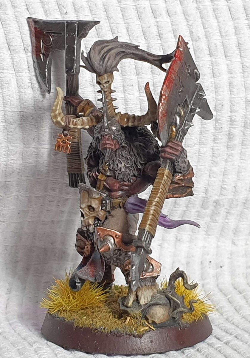 ElCone93's tweet photo. Plastic Beastlord? I'm already streets ahead!
#WarhammerCommunity #ageofsigmar https://t.co/rVvr3cS0cX