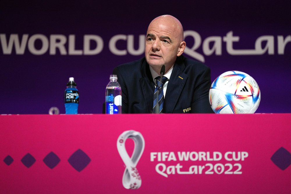 Gianni Infantino:🗣️ “I know what it feels to be discriminated. I was bullied because I had red hair...”