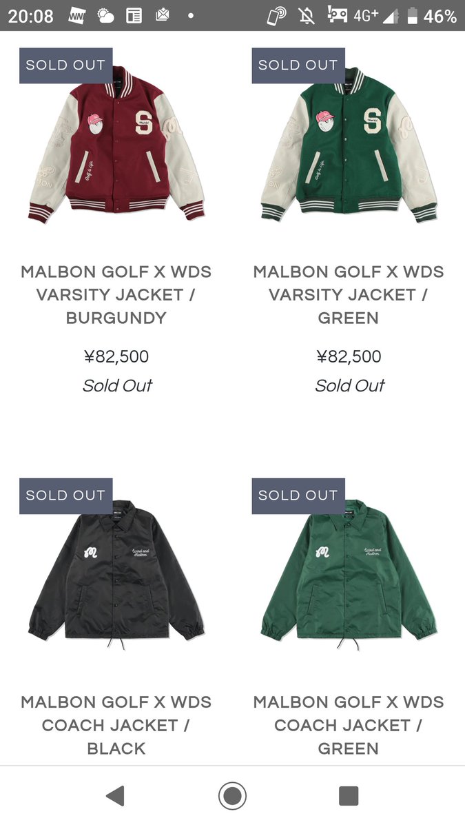 割引クーポン毎日配布中 MALBON GOLF X WDS COACH JACKET www.m