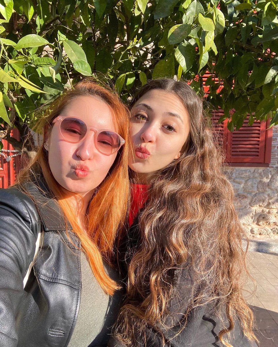 with my best friend