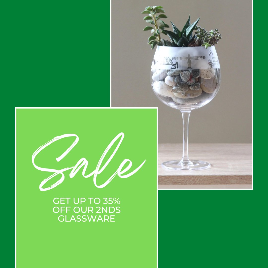 #SALE
We still have a limited amount of stock available of our 2nds glassware, which is now reduced by up to 35%!🤩
Head to our website now to shop our reduced #glassware, just like this #Newcastle Skyline Glass: rfr.bz/t5ciwho