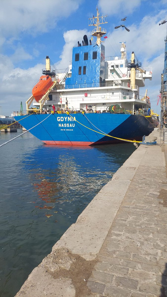 GlobalAria's tweet photo. Aria Commodities wheat vessel arrived in Casablanca https://t.co/nqy73kxspL