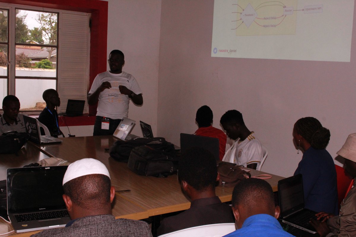 GDGCloudMbarara's tweet photo. Breakout room 1: API Evolution and API Gateways.
#DevFestMbarara22 https://t.co/UYi3NwzmCd