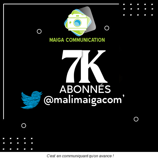 malimaigacom's tweet photo. Plus de 7.000 abonnés sur @Twitter
Thank You ! Merci ! 🎉☺️
Aw ni ce aw ka dɛmɛn na
#Twitter #abonnés #abonnes #follow #following #follower #followers #suivre #malimaigacom #merci #thankyou #webmarketing #marketingdigital #branding #strategiedigital #digital #CommunityManager https://t.co/eG6QdtPAlu