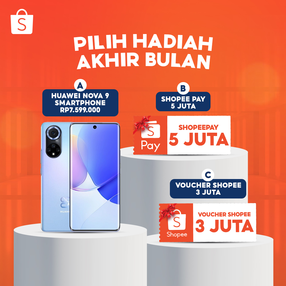 Akhir bulan gini mimin mau bagi-bagi hadiah! Coba kasih tau mimin kalian mau hadiah yang mana nih? #ShopeeID