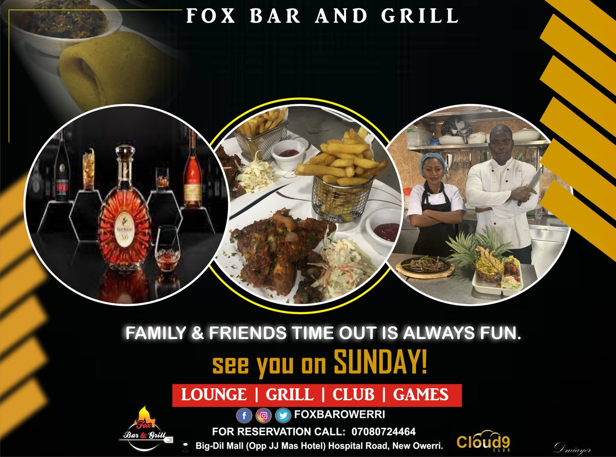 Foxbarowerri's tweet photo. Guess what? We will definitely make it worthwhile when you visit us at FOX BAR &amp; GRILL.
.
.
 #owerri #chicken #chips #peperedchicken #foodie #foodlovers #love #foodblogger #foodvideo #nigerianfood #reels #viral #nightlife #sundaymorning  #saturdaymorning #FIFAWorldCup #Qatar2022 https://t.co/ddZeJeZUFn