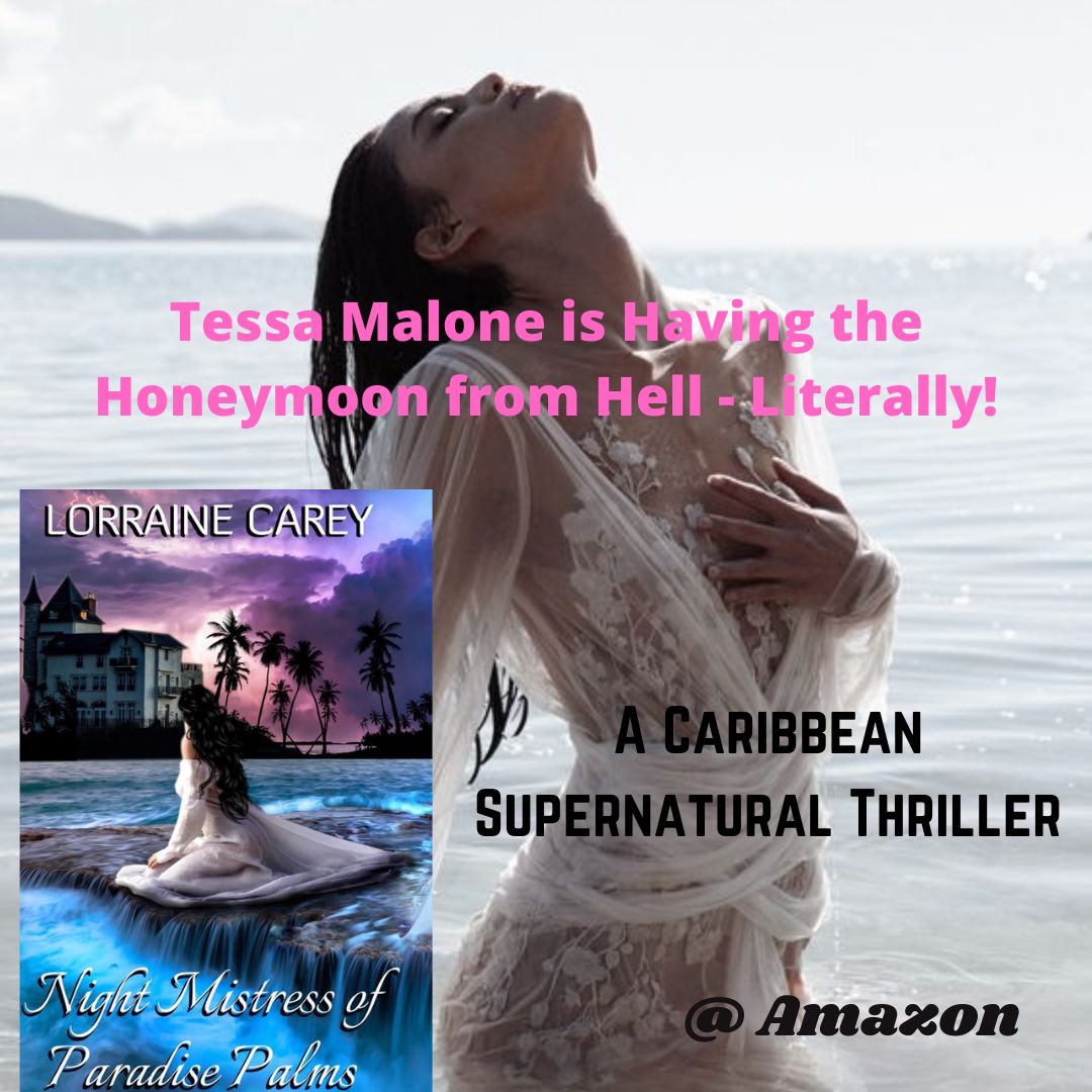 Tessa Malone had one hell of a honeymoon!
A category 5 hurricane hit, her husband was having a fling with a local island girl, and a snorkeling trip took her to a realm she never knew existed. #Supernatural #Paranormal #ghosts #haunting  amazon.com/dp/B09X4G9X3W