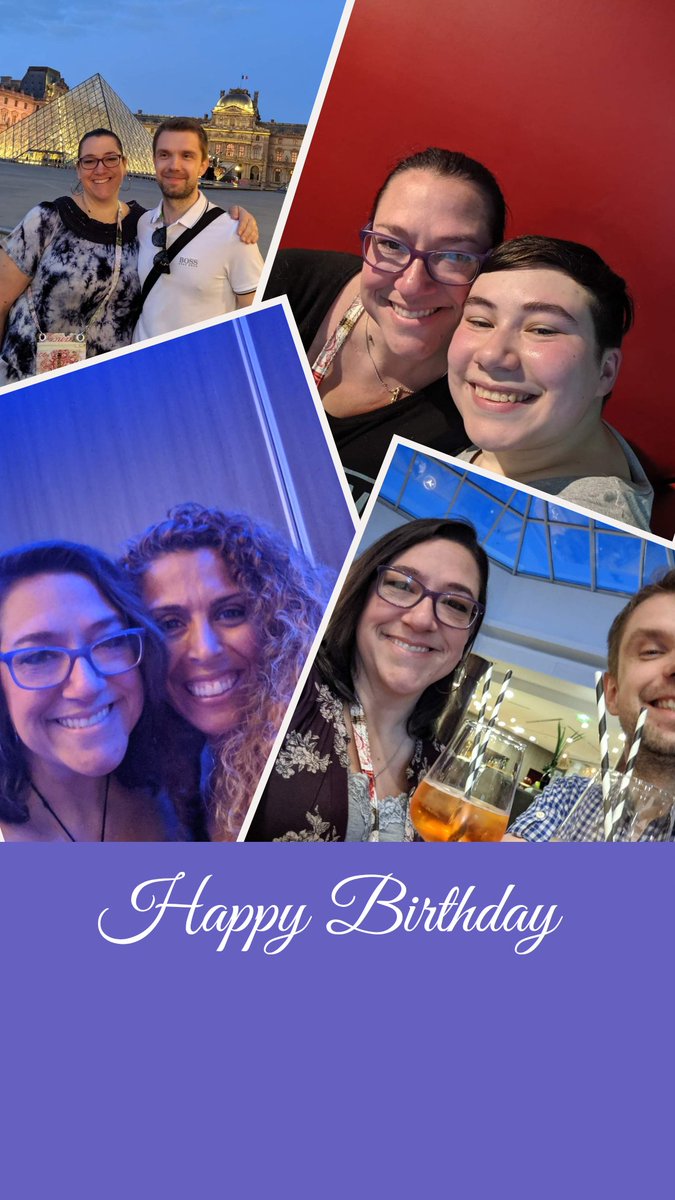 Happy Birthday <a href="/LckyRoll7/">Melinda Rodriguez</a> 💜
I wish you many wonderful experiences and only good days in your life. 😘