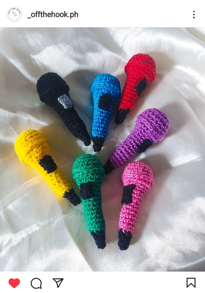 rianrighthere's tweet image. Check out off the hook ph for crochet mics of bangtan😍

@bts_bighit #BTS #ARMY #Jin #RM #SUGA #JHope #Jimin #V #Jungkook #crochet #btsmics #mic  #micdrop
