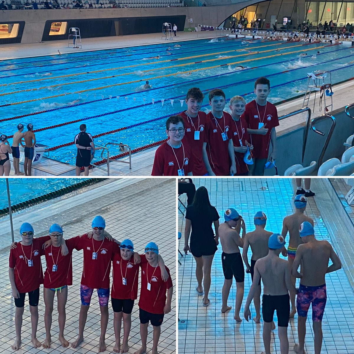 ChurchersSwim's tweet photo. Another year and another day of National Relay Finals …. but this time we swap the senior boys for the junior boys! #NewEra #TeamChurchers #SwimHardSwimFast #LetsGo https://t.co/LkYnuWEipF