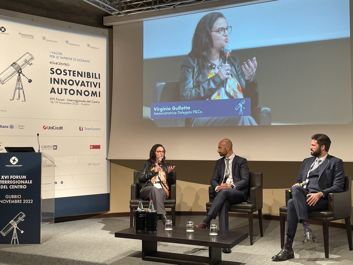 gicentro's tweet photo. #GI4CENTRO | Tavola rotonda "Tecnologia a servizio del futuro"

Ne discutono:
💬@virgigullo, AD @PezzilliCompany
💬Andrea Pizzarulli, CEO &amp; co – founder Civitanavi Systems
💬Daniele Tonti, Presidente Umbria Aerospace Cluster

Modera:
🎙️@Penna74 https://t.co/hj2faWepaj