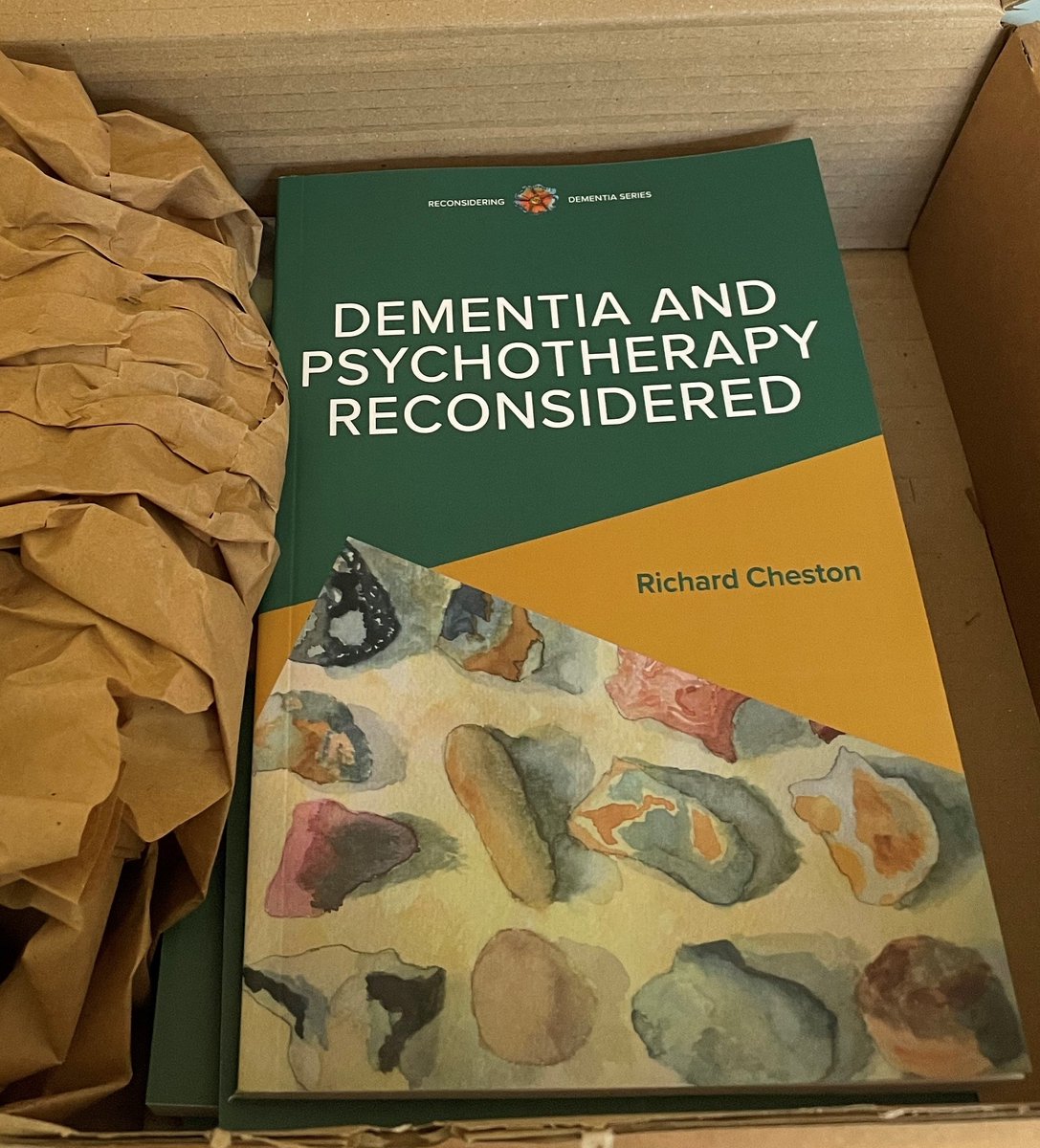 Richard Cheston (@rikcheston) on Twitter photo Just received the complementary copies of my book due out on Wednesday which I hope will be useful for across dementia care @alysgriffiths <a href="/pollykaiser/">Polly Kaiser</a> <a href="/PSIGEChair/">FPOP</a> <a href="/ReinhardGuss/">FPOP Dementia Lead</a> <a href="/CHCR_UWE/">UWE Health Research</a> 1/11 Just received the complementary copies of my book due out on Wednesday which I hope will be useful for across dementia care @alysgriffiths <a href="/pollykaiser/">Polly Kaiser</a> <a href="/PSIGEChair/">FPOP</a> <a href="/ReinhardGuss/">FPOP Dementia Lead</a> <a href="/CHCR_UWE/">UWE Health Research</a> 1/11