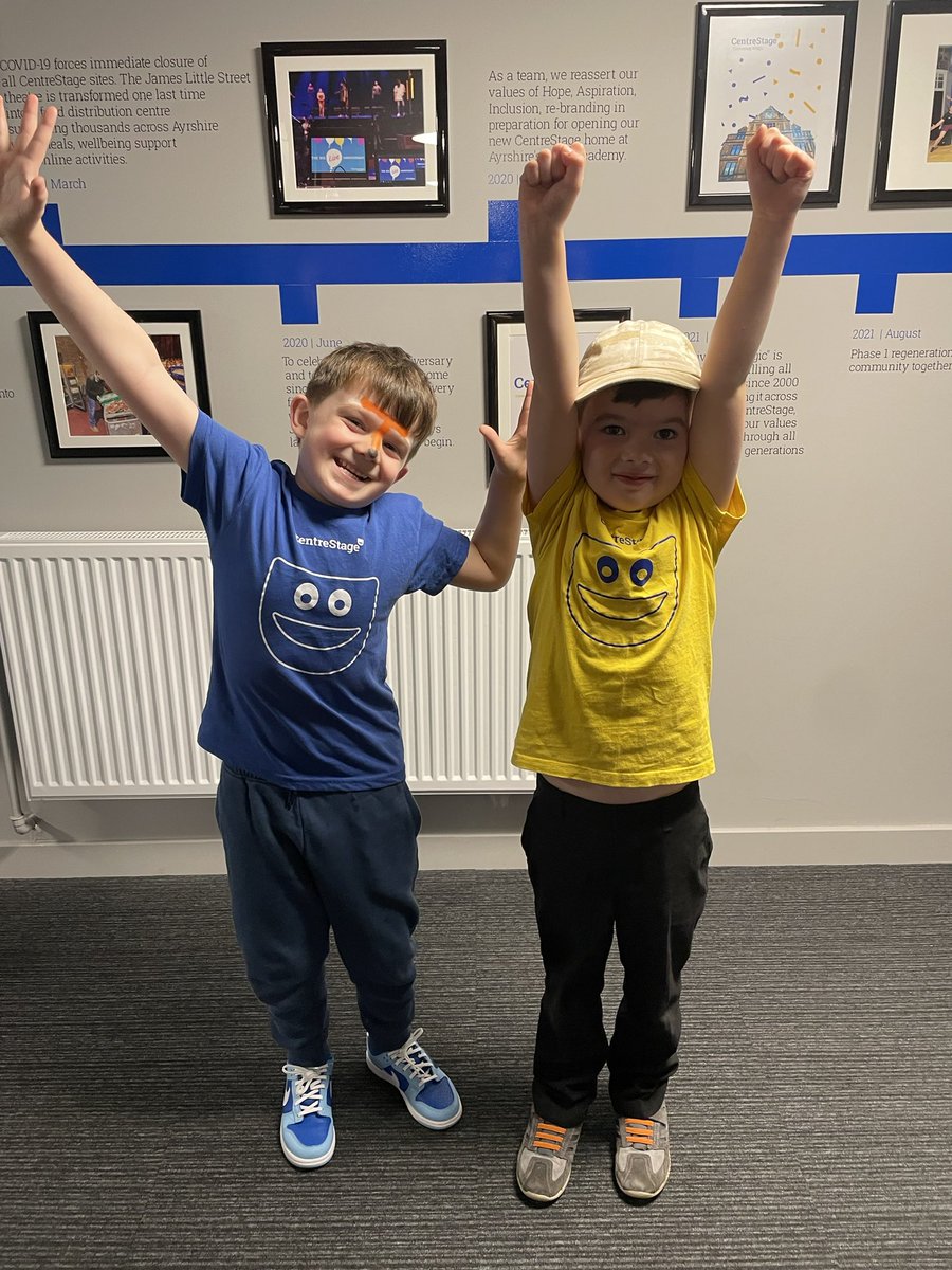 Connor and Brodie were in the <a href="/CentrestageMT/">CentreStage</a> show today! Well done boys 🙌🏼