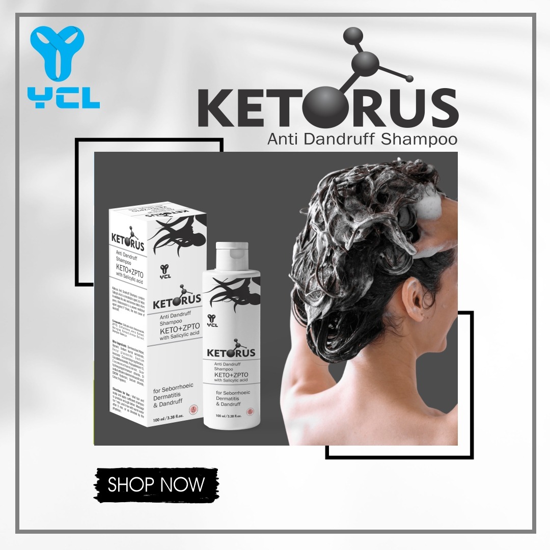 KETORUS anti Dandruff shampoo contains salicylic Acid is a keratolytic agent. Its helps to exfoliate the skin and remove debris from pores. Ketoconazole is a proven medicinal against P. Ovale the root cause of dandruff.

Shop Now 🛒
yapbioceuticals.com/product/ketoru…