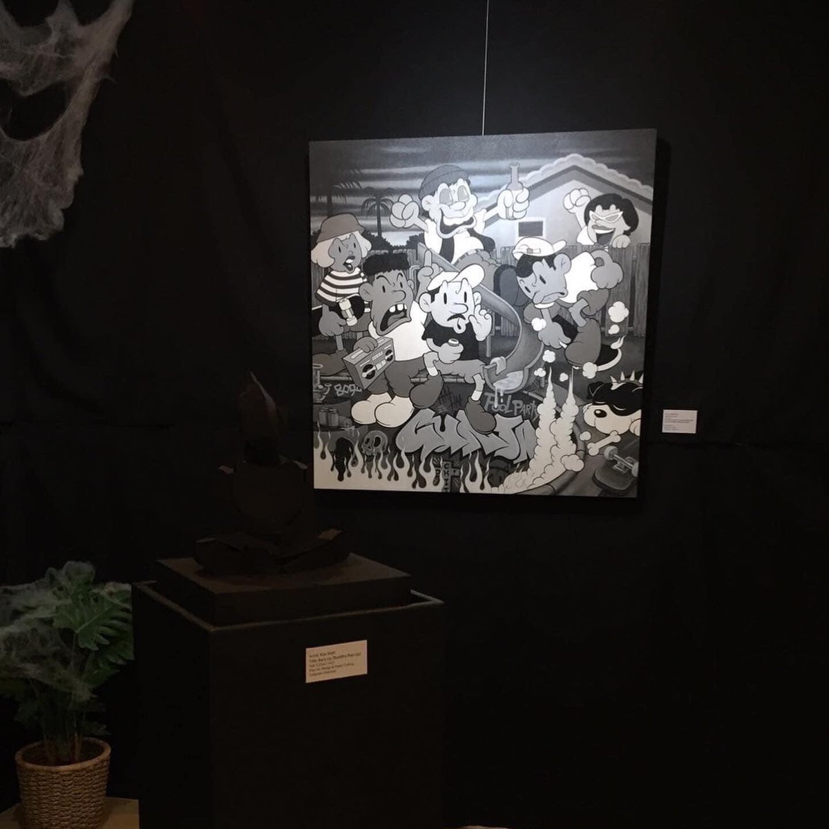 haihaitoon's tweet photo. Horrorverse Art Exhibition
Date 16 Oct - 6 Nov 22
Place: Street Star ArtSpace
#HAIHAITOON #Artwork #painting
#Horrorverse #Artexhibtion
#streetstar #artofsharing https://t.co/nWIzXtdyDe