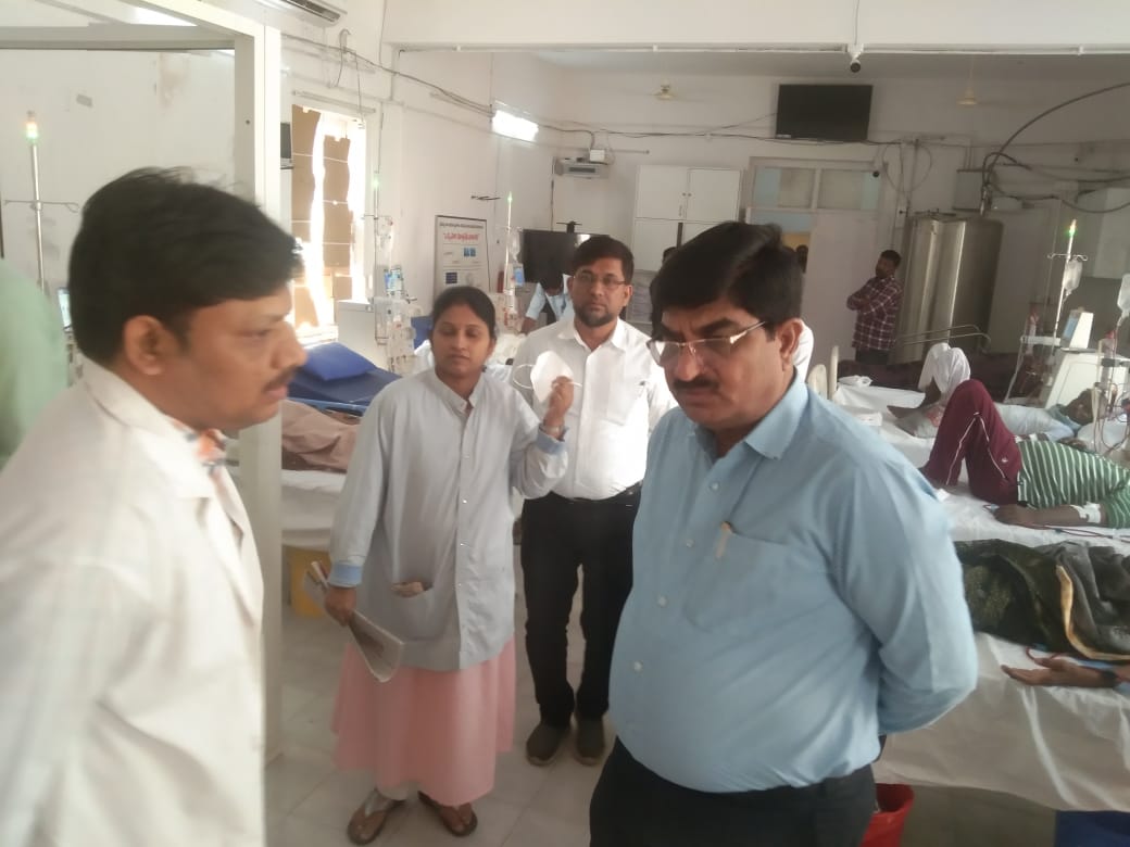 CTvvp's tweet photo. Today's surprise visit to #jogulamba #GadwalDistrict_Hospital #inspection #tour @trsharish https://t.co/krKsgnbfN4