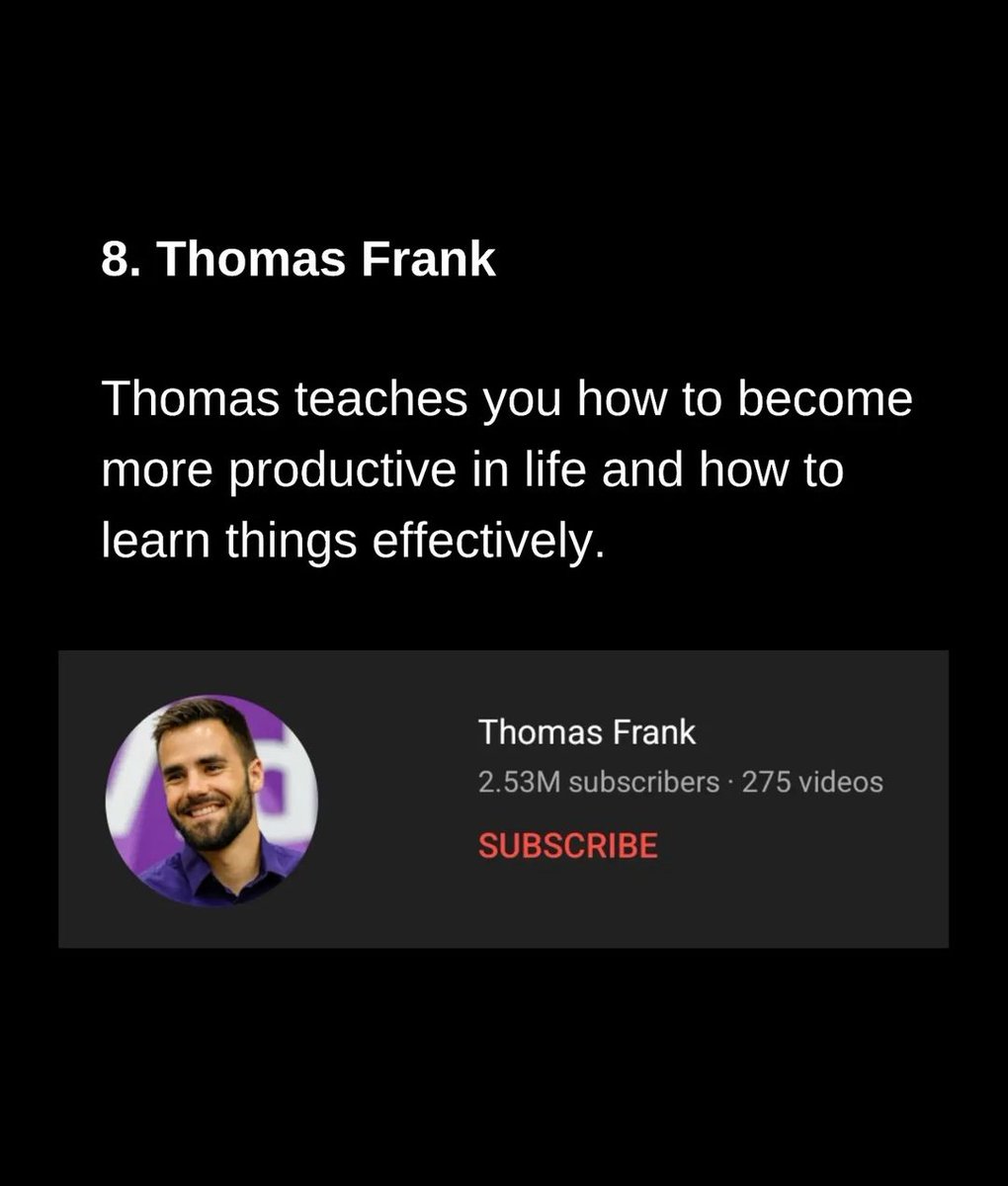 8 YouTube channels that will transform your life & mind: https://t.co/hpVbKz0Aiq