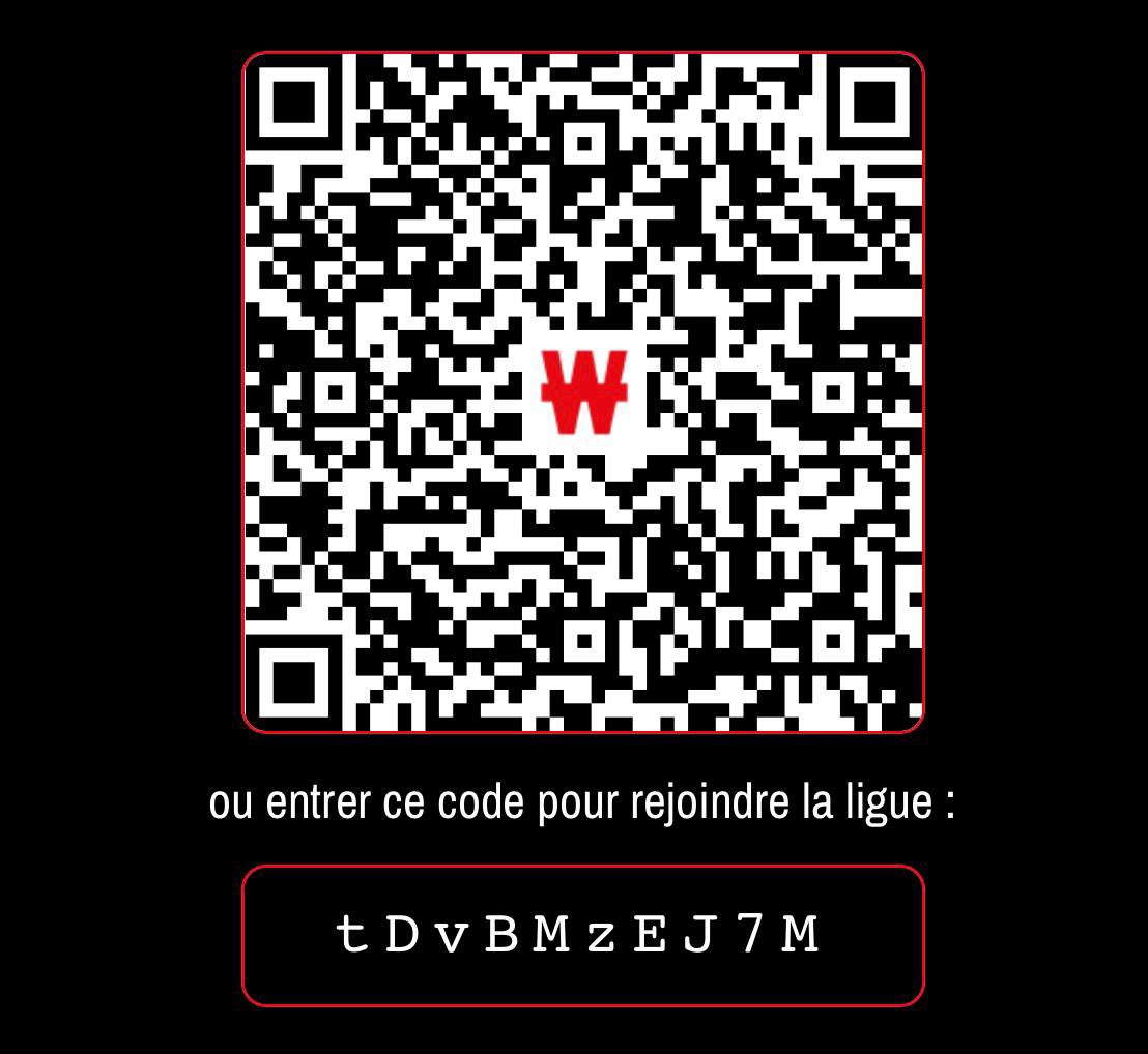 Paul_Ghielmi's tweet image. Si ça vous dit, j’ai ouvert une ligue privée pour le concours Winamax Pronos.
C’est gratuit, il suffit juste d’avoir un compte Winamax puis pronostiquer des scores exacts sur les matchs de la CDM.

Rentrez ce code : tDvBMzEJ7M

Ou suivez ce lien : winamax.fr/betting/redire…

👍