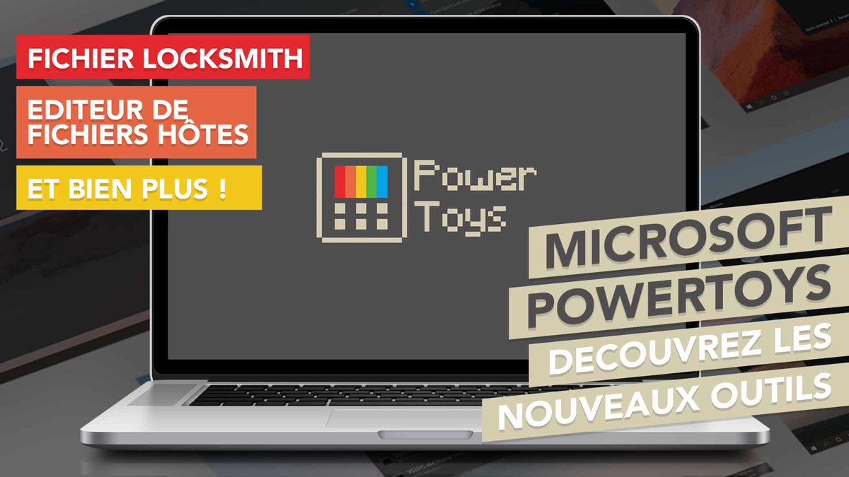 Tech2TechFR's tweet image. Découvrez les nouveaux Powertoys ! (Fichier Host et Locksmith) dlvr.it/Sd2H1s #WindowsClient #WindowsOS
