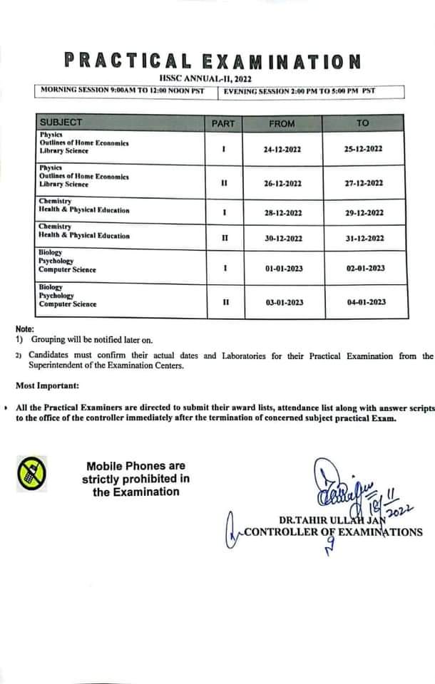 ZAKS512's tweet photo. #BISEDIKhan Intermediate Annual-II Exam #Date_Sheet
#BREAKING_NEWS https://t.co/AOHL2ro0oq