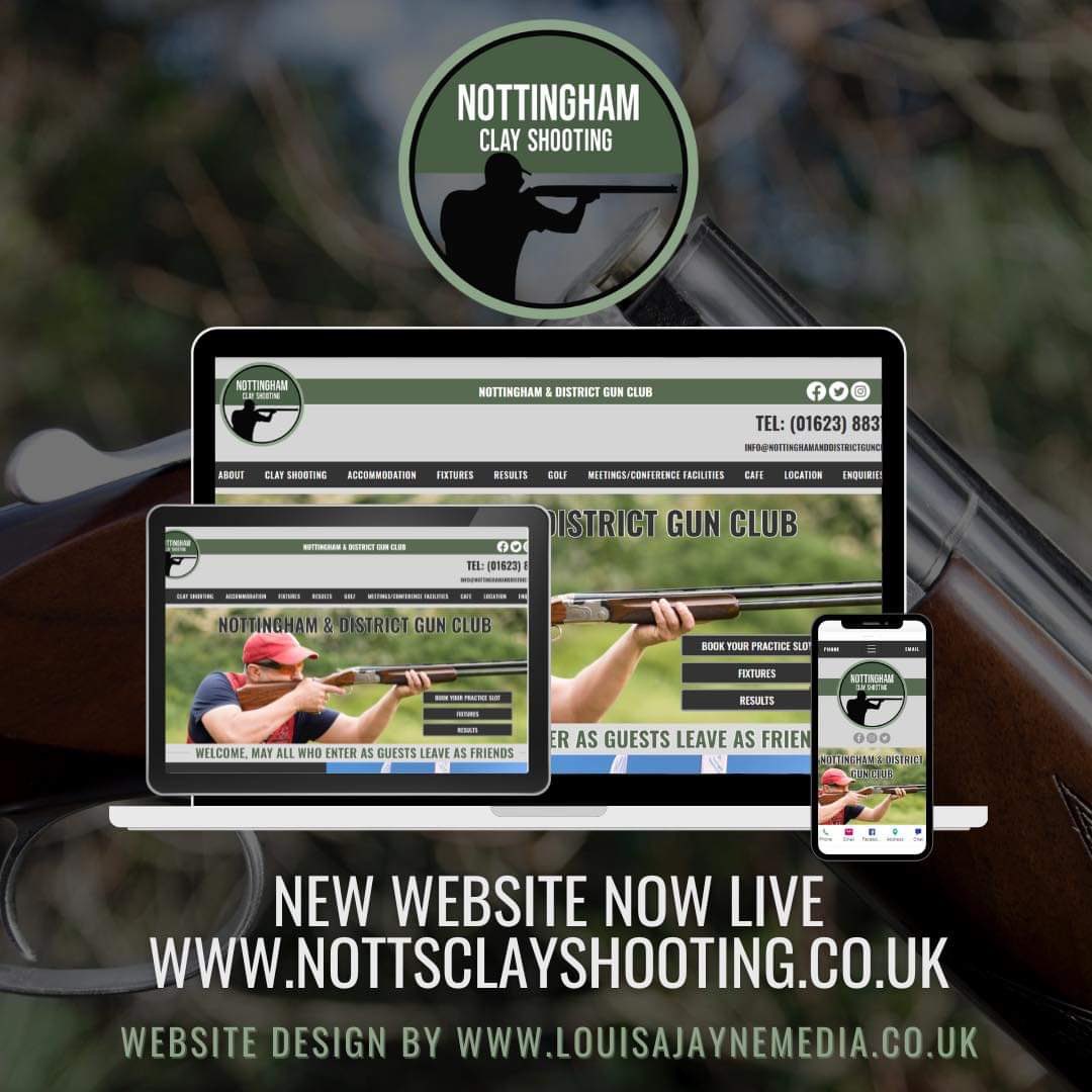 Check out our stunning new website massive thanks to Louisa Jayne Media. #nottsgunclub #outdoor #gunshop #Notts #nottinghamcpsa