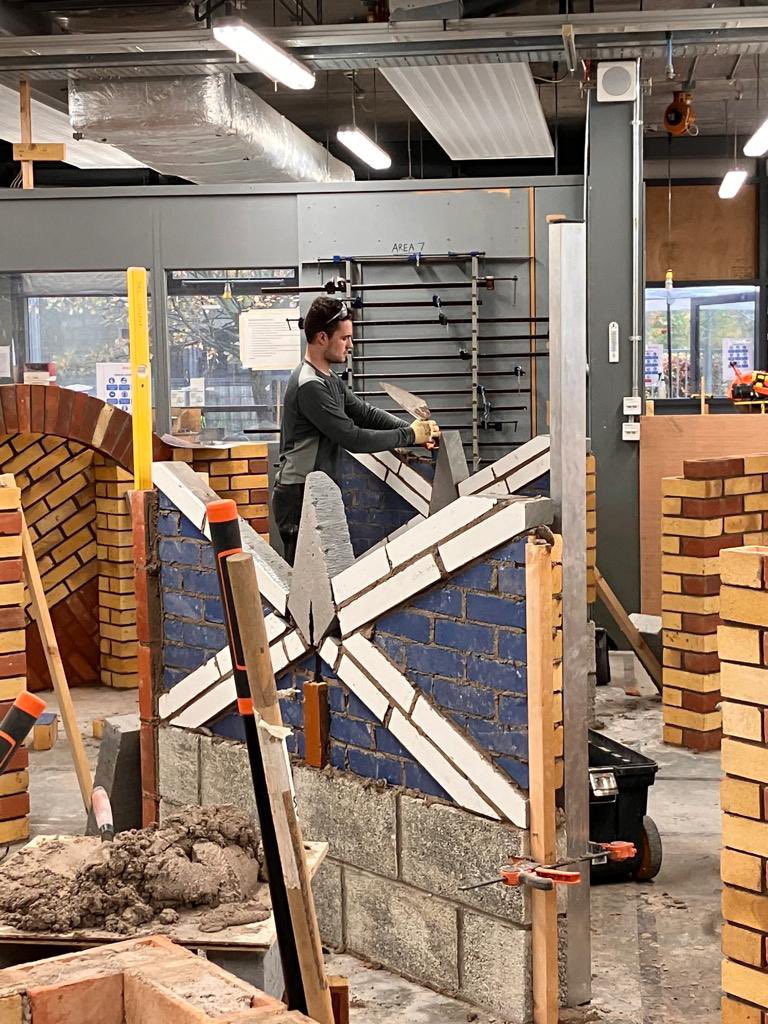 KenyaMissionUK's tweet photo. Our team dropped by Edinburgh College @Edinburghcoll for a peak at the skills national finals, with Bricklaying, joinery, Painting and Decorating, Landscaping, Carpentry, Stonemasonry among the disciplines being adjudicated. Some topics to delve deeper on in our own TVETS. https://t.co/iHStLIN7MD
