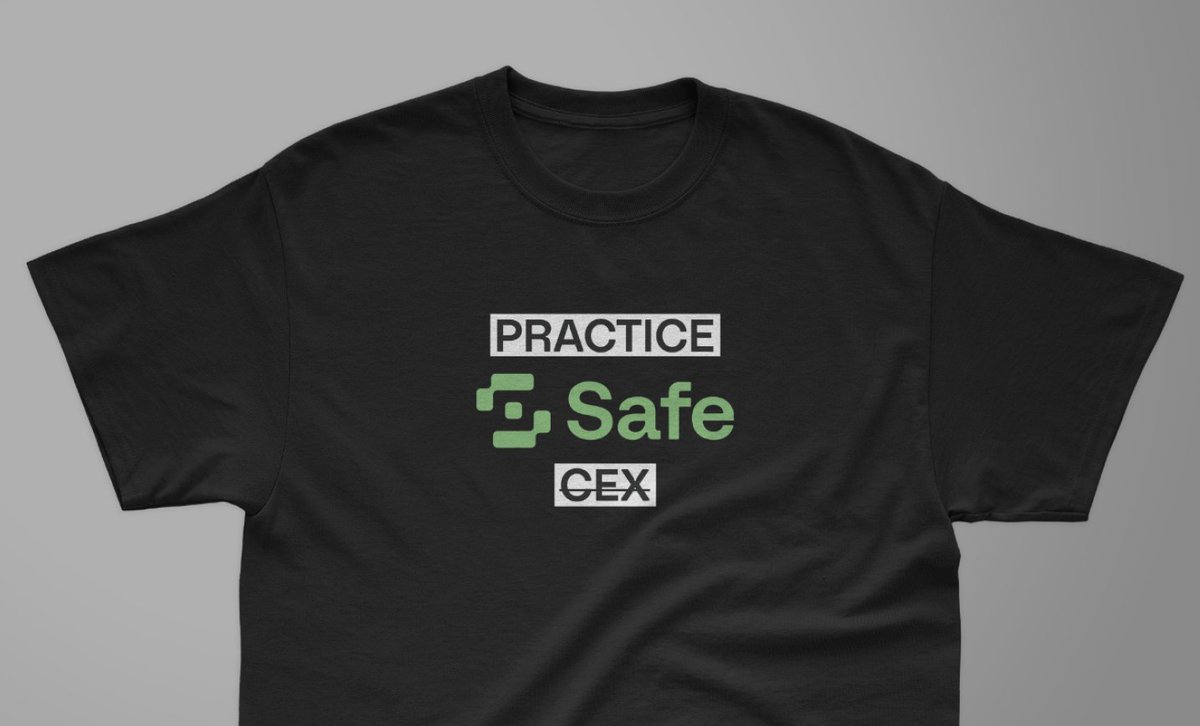 SchorLukas's tweet photo. Looks like @VitalikButerin just front-run the pun for our new @Safe swag. 😅

https://t.co/hrkSyTuIkW https://t.co/EYypQYLLez
