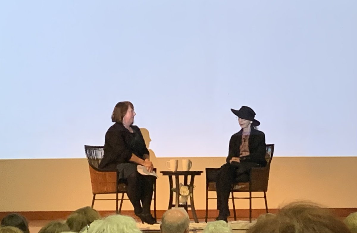 Emily Webber (@emilyannwebber) on Twitter photo Wonderful evening with <a href="/JoyceCarolOates/">Joyce Carol Oates</a>. My friend Rachel Luria asking great questions and fascinating answers from JCO! Wonderful evening with <a href="/JoyceCarolOates/">Joyce Carol Oates</a>. My friend Rachel Luria asking great questions and fascinating answers from JCO!