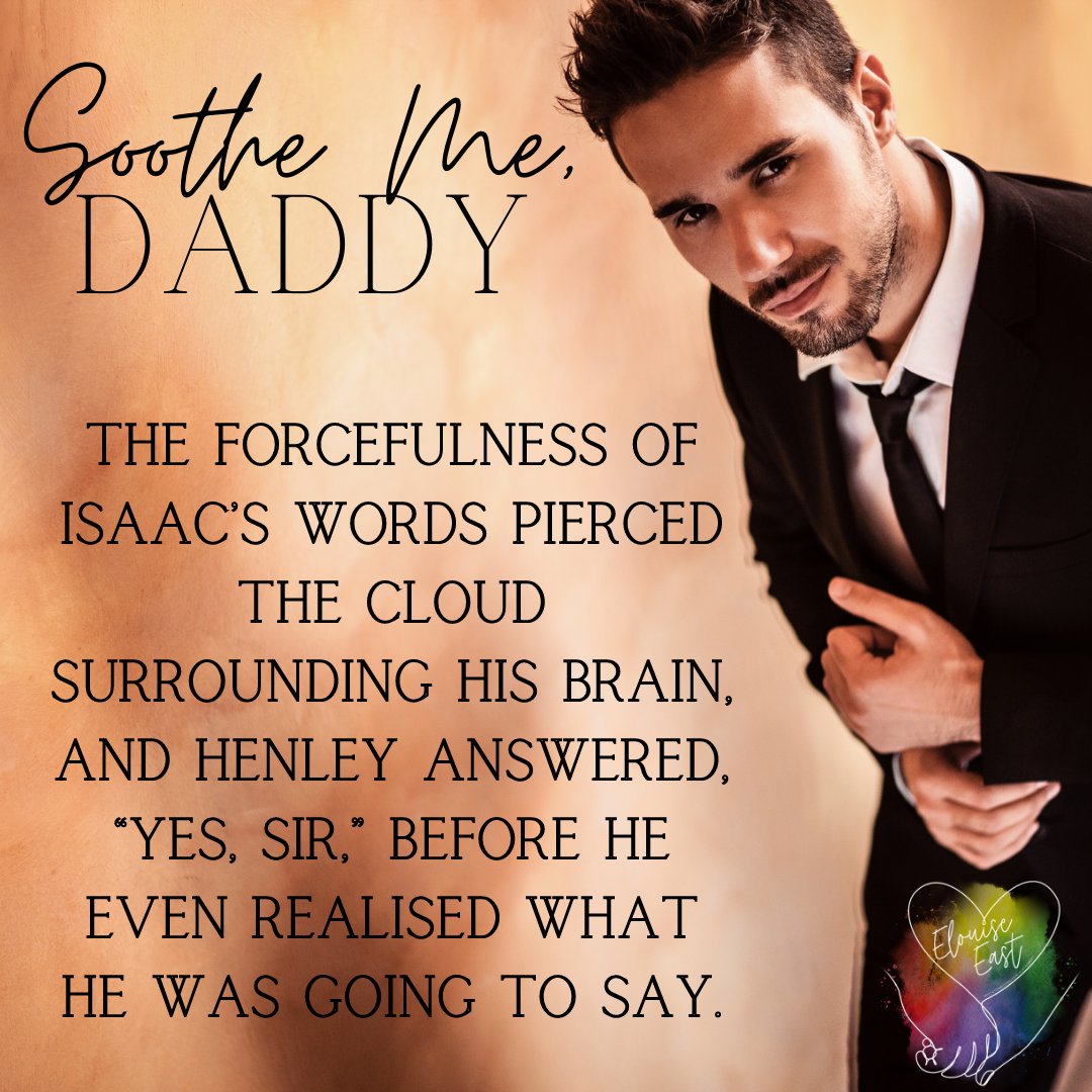 Soothe Me, Daddy
readerlinks.com/l/1567096
Soothing his boy is a pleasure in more ways than one... Can their relationship survive in the workplace? This is a low angst MM Daddy/boy romance
#mmromance #lgbt