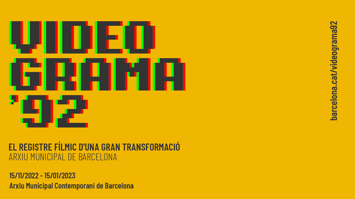 🏗️ Entre els anys 1985 i 1992, la ciutat va viure una gran transformació urbanística que va quedar documentada amb detall.
📺 Presentem #Videograma92, un viatge a través del registre fílmic de la Barcelona olímpica. 
📍 Al <a href="/BCN_arxiu/">Arxiu Municipal de Barcelona</a> 
🗓️ Fins al 15/01
ℹ️ barcelona.cat/videograma92