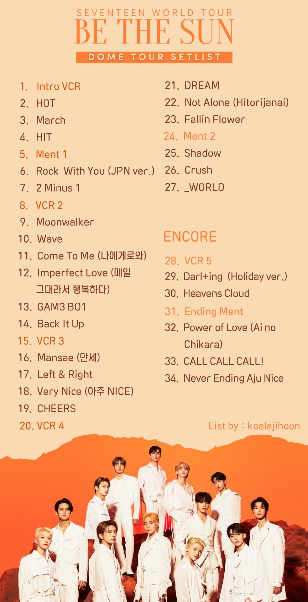 SEVENTEEN WORLD TOUR 'BE THE SUN' | Seventeen Wiki | Fandom