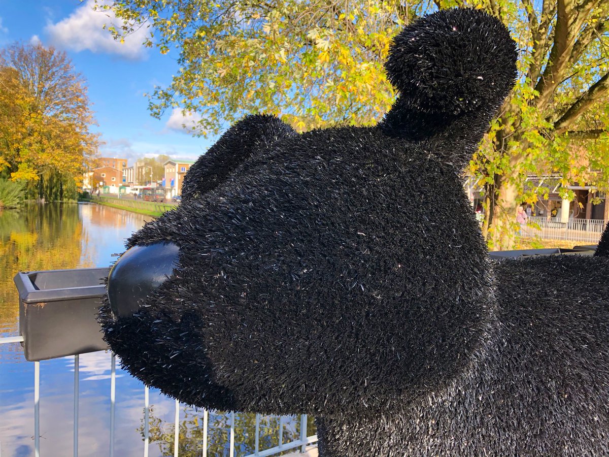 I’ve been back in Hemel Hempstead for a  couple of days so yesterday I did the <a href="/wildinart/">Wild in Art</a> Snowdog trail! There are ten sculptures based on the Snowman and the Snowdog film and they’ve all been painted by brilliant artists 😍🐶 <a href="/SnowdogArtTrail/">Snowdog Art Trails</a> <a href="/TheSnowmanHQ/">The Snowman</a> <a href="/HemelBID/">HemelHempsteadBID</a> #Snowdog