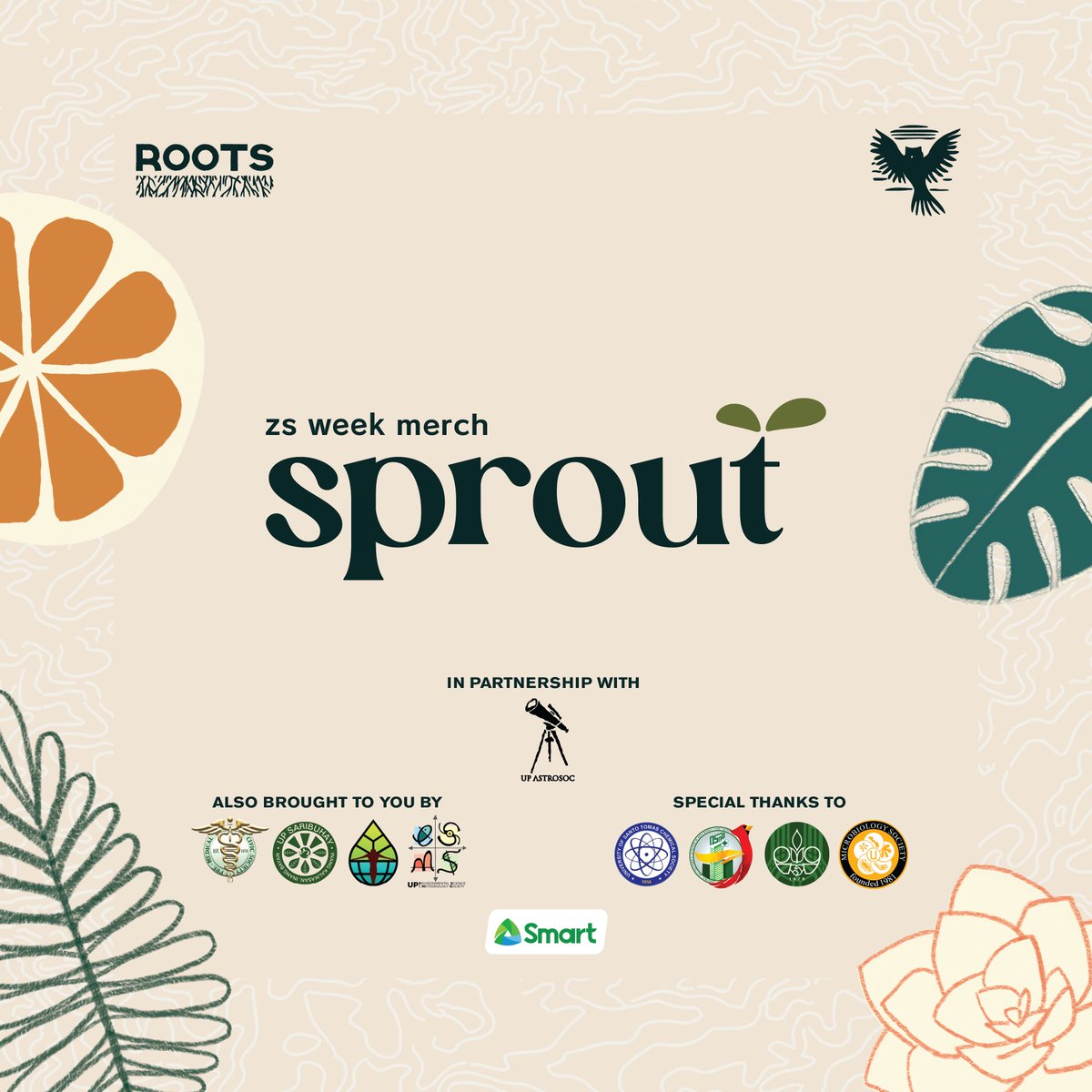 official_upzs's tweet photo. Introducing the 🌱 SPROUT 🌱 Merchandise line! Our new collection features tote bags (with zippers!), our best-selling ✨ College of Signs and Biologist stickers ✨, a bunch of new and unique stickers, and even postcards 📮

Check thread for more designs and other info 👇 https://t.co/BSi06gKc1F