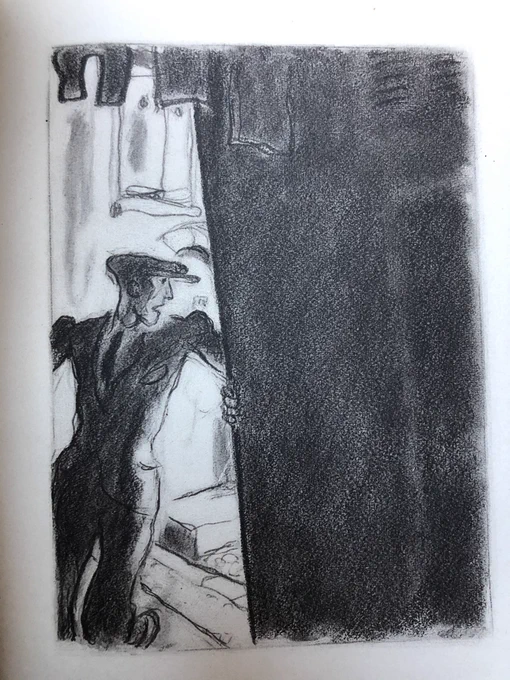 « Filles et Ports d'Europe », Pierre Mac Orlan, illustrated by Gus Bofa, 1946.
As often, more pics and information on my Instagram, @ thomasragon 