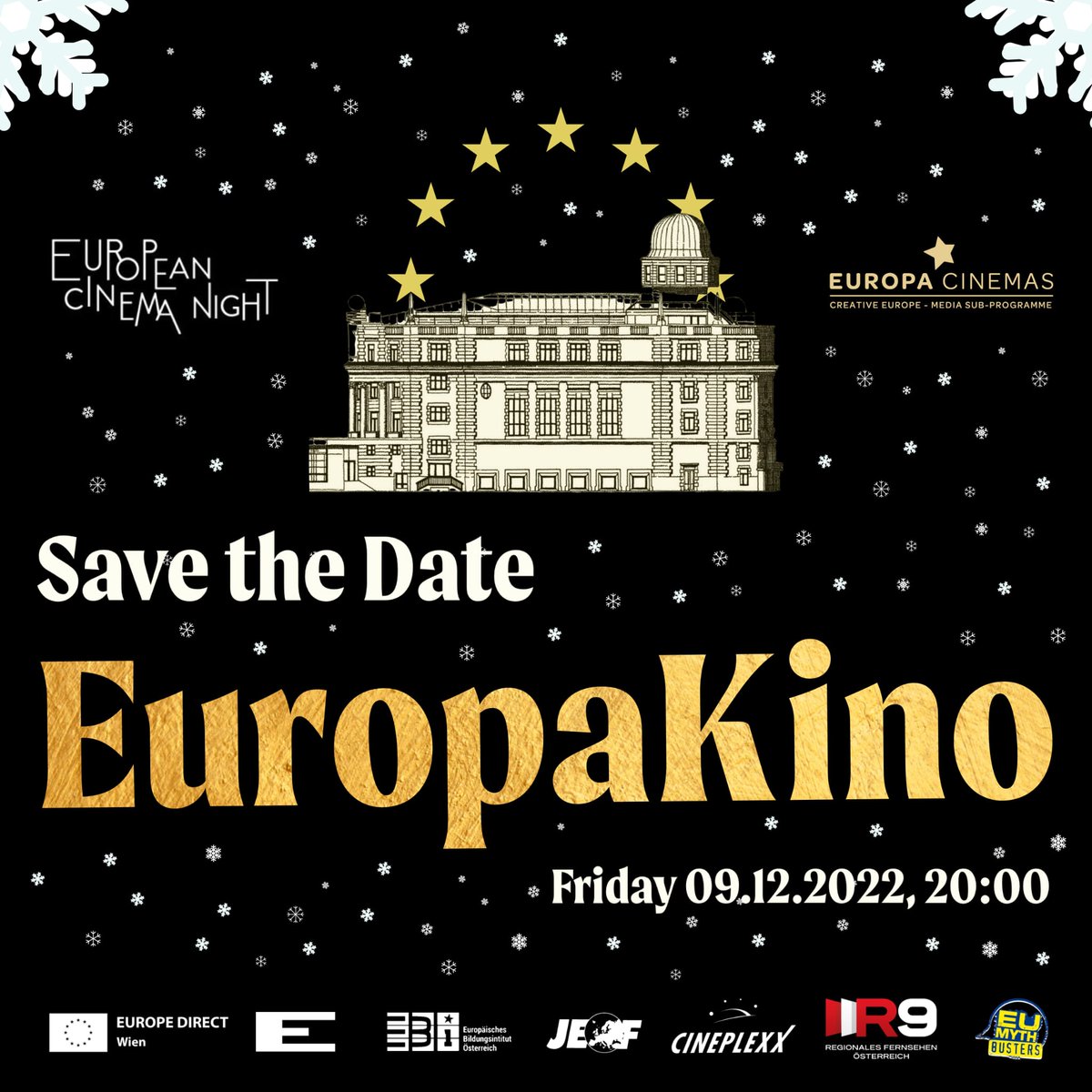Save the Date! #EuropaKino 09.12.2022. #JEFspirit
