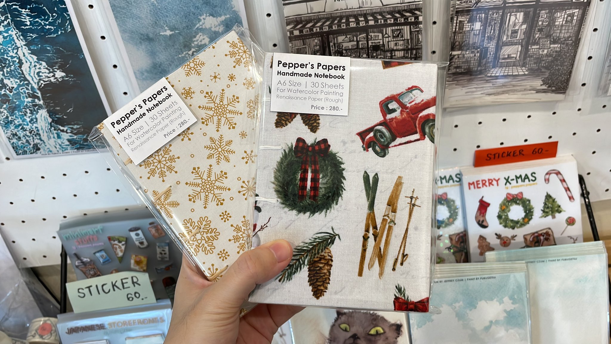 Pepper's Papers (รายการกู้ดส์ในเฟบ) on Twitter "รับทำสมุดเรื่อย ๆ อยู่