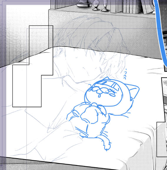 アシさんのデータを回収したら可愛いねこちゃんが添えられていたのでちゃんと一緒に寝てもらいました😴～♡ https://t.co/Yms3rJvUxD 