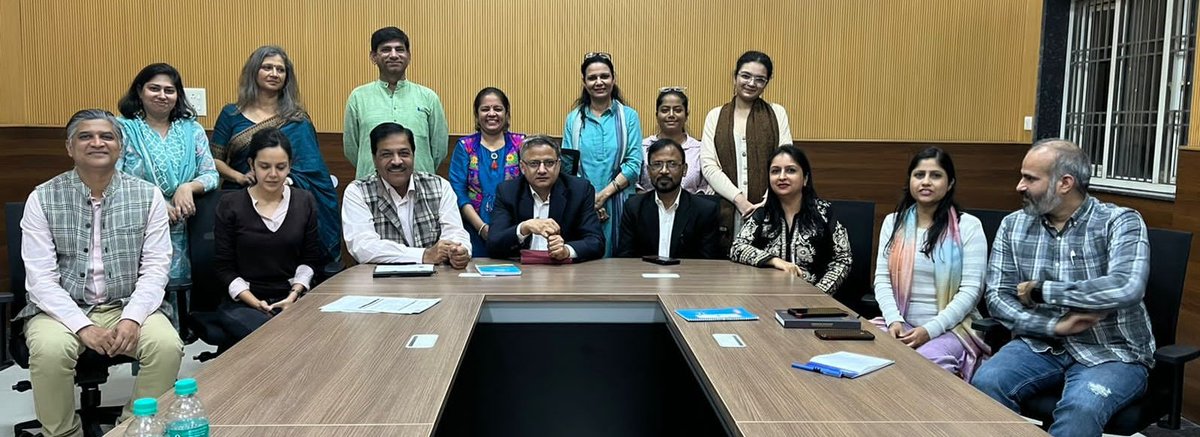 At <a href="/SCERT2021/">SCERT Delhi</a>, to strategize and plan the road ahead for @deshbhaktidelhi. 

The knowledge partner <a href="/YouthCommutiny/">ComMutiny</a> is deeply involved in grand scheme of things. 

<a href="/PbpandeyB/">B P Pandey</a> <a href="/sud_shilpa/">Shilpa Sud</a>
<a href="/kanikaksinha1/">Kanika Sinha</a>  <a href="/Misra2Sarah/">Sarah Misra</a>