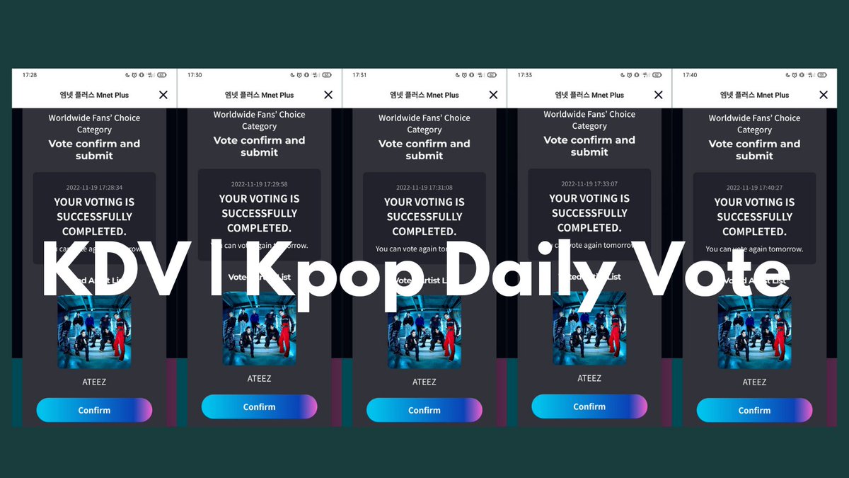 om_benu's tweet photo. Congratulations!!

30 MAMA votes had been casted for #ATEEZ

ps. 500 #MAMAVOTE daily are still available. starting from $1=30 votes. Dm to buy

PROOF 1
#KDVproof https://t.co/OLZTvv6KEE